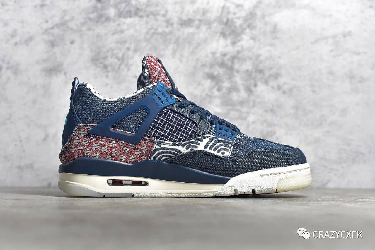 乔丹 Air Jordan 4 Retro Sashiko Deep Ocean 蓝白牛仔刺子绣篮球鞋|华体会体育hth官方网站(图3)
乔丹 Air Jordan 4 Retro Sashiko Deep Ocean 蓝白牛仔刺子绣篮球鞋|华体会体育hth官方网站(图3)