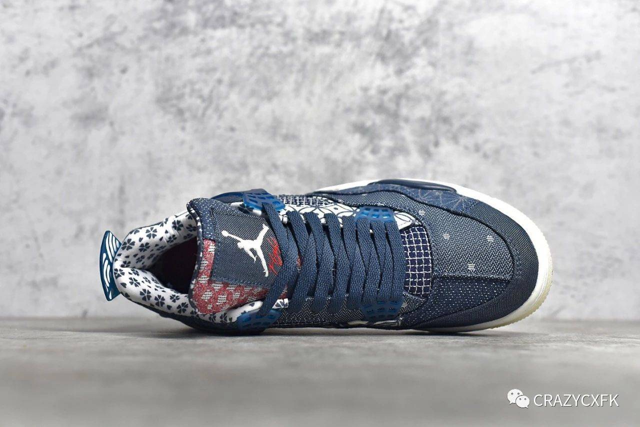 乔丹 Air Jordan 4 Retro Sashiko Deep Ocean 蓝白牛仔刺子绣篮球鞋|华体会体育hth官方网站(图6)
乔丹 Air Jordan 4 Retro Sashiko Deep Ocean 蓝白牛仔刺子绣篮球鞋|华体会体育hth官方网站(图6)