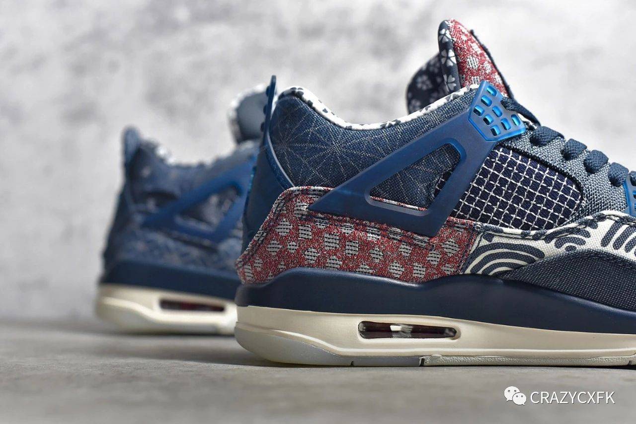 乔丹 Air Jordan 4 Retro Sashiko Deep Ocean 蓝白牛仔刺子绣篮球鞋|华体会体育hth官方网站(图11)
乔丹 Air Jordan 4 Retro Sashiko Deep Ocean 蓝白牛仔刺子绣篮球鞋|华体会体育hth官方网站(图11)
