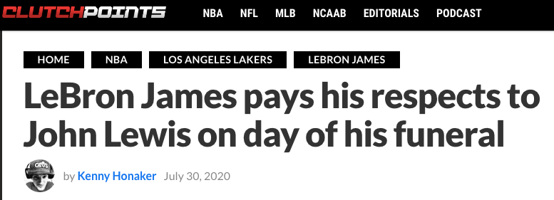 
安息吧！詹姆斯撰文悲悼 全美都陷入伤心 多位球星加入其中【hth官网入口】(图2)