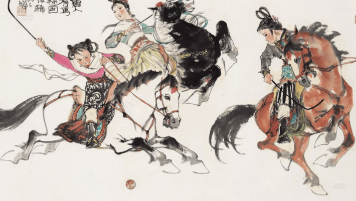 
马球运动：中国古代唐朝时期的热门运动_华体会体育hth官方网站(图4)